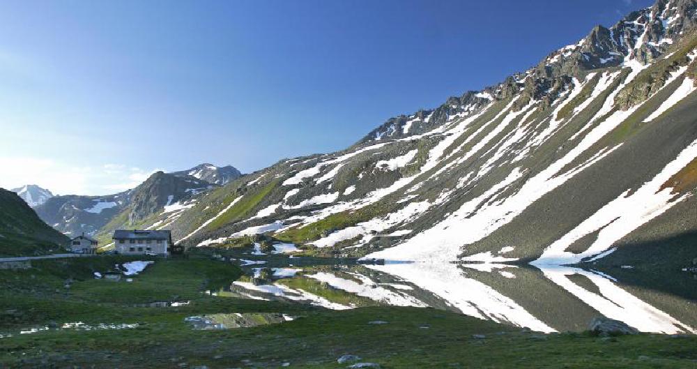 Lake in the Fluela Pass